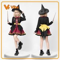 ราคา ในสต็อกฮาโลวีนคอสเพลย์โลลิต้าสําหรับสาวน้อย ชุดเด็ก ชุดแม่มดแฮรี่พอตเตอร์ (45813812595)