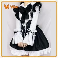 ราคา ชุดโลลิต้า ในสต็อก คอสเพลย์ชุดแม่บ้านแขนยาวสไตล์ญี่ปุ่นน่ารักในสีดําและสีขาวเสื้อผ้าโลลิต้าสําหรับชุดข้าม (49061793734)
