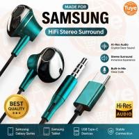 ราคา Tuye หูฟังแบบมีสาย Type c 3 5 มม หูฟังไฮไฟสําหรับ Samsung Galaxy S26 S25 S24 iPhone 17 16 เกมหูฟัง (50063853029)