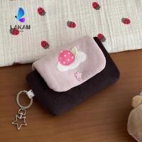 ราคา LAKAM Storage Pouch Polka Dot Star Print Large Capacity Cosmetic Bag Aesthetic Portable Multi Purpose Mini Camera Bag (57814770933)