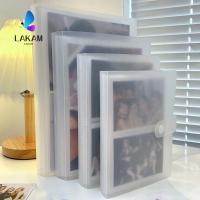 ราคา LAKAM ที่ใส่การ์ดรูปภาพ 1 ชิ้น อัลบั้มภาพ 80 160 ช่องโปร่งใส สะสมหนังสือ 3 4 5 6 7 นิ้ว PVC Photocard Holder Idol Star (57312834440)