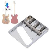 ราคา LAKAM สะพานกีตาร์ไฟฟ้า สะพานกีตาร์ Telecaster สีเงินโลหะ สะพานกีตาร์ 3 แบบคงที่ระดับพรีเมียมสําหรับกีตาร์ไฟฟ้า (56714833136)