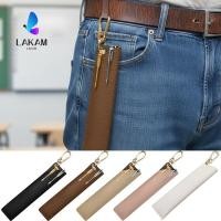 ราคา กระเป๋าใส่ปากกา LAKAM กระเป๋าใส่ปากกา PU กันน้ําเมล็ดลิ้นจี่ INS แบบพกพาพร้อมตะขอสํานักงานโรงเรียนดินสอ (56410775989)
