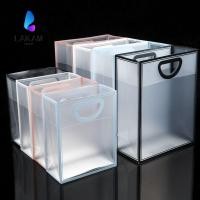 ราคา LAKAM ถุงของขวัญ PVC ถุงของขวัญใสกันน้ําสไตล์เรียบง่าย วันเกิดถุงหิ้วพลาสติกฝ้าแฟชั่น (52513802345)