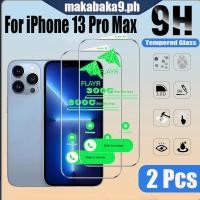 ราคา 1 2 ชิ้น HD ไร้ขอบกระจกนิรภัย 9D ป้องกันหน้าจอสําหรับ iPhone 13 Pro Max Plus Protection Flim (53814837453)