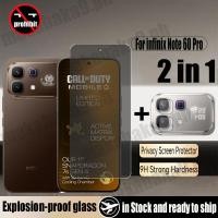 ราคา 2 in 1 infinix Note 60 Pro 4G Anti spy กระจกนิรภัยความเป็นส่วนตัวป้องกันหน้าจอสําหรับ infinix Note 50 Plus 40 30 30i 4G 5G 9D ฟิล์มป้องกันกระจกและกล้องเลนส์ฟิล์ม (44710635476)