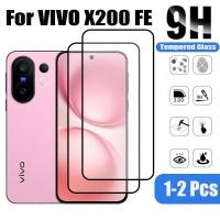 ราคา 1 2 ชิ้นกระจกนิรภัยป้องกันหน้าจอสําหรับ Vivo X200 FE Pro 5G ฟิล์มป้องกันกระจกป้องกันการกระแทก (41930024646)