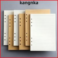 ราคา KANGNKA 80Sheepts Notebook Refill Paper A5 A6 A7 สายแนวนอน กระดาษใบหลวม Balnk กระดาษคราฟท์คุณภาพสูง 6 หลุม Binder หน้าด้านในนักเรียน (50864801467)