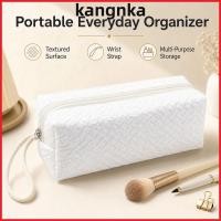 ราคา คุณผู้หญิง กระเป๋าซิป สายรัดข้อมือ กระเป๋าเครื่องสําอางสีขาว ซิปปิดคุณภาพสูงผ้านุ่มพื้นผิวพื้นผิวกระเป๋าเก็บเครื่องเขียนการจัดเก็บ (40132496853)