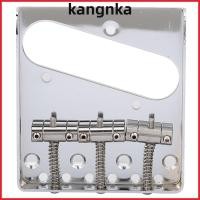 ราคา KANGNKA สะพานกีตาร์ Telecaster สะพานกีตาร์ไฟฟ้าโลหะสีเงิน ชุดหางกีตาร์ 3 ชิ้นระดับพรีเมียมสําหรับกีตาร์ไฟฟ้า (51214792008)
