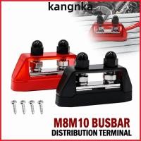 ราคา KANGNKA Power Distribution Block High Current ชุบนิกเกิลทองแดง Power Terminal Block 12V 48V สแตนเลส M8 M10 แบตเตอรี่ Terminal Block RV ระบบไฟฟ้า (58164810794)