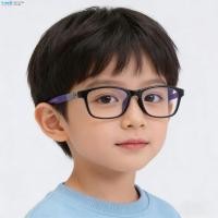 ราคา แว่นตากรอบทรงสี่เหลี่ยมสําหรับเด็ก วัดยางนุ่มป้องกันแสงสีฟ้าสําหรับเด็กผู้ชายผู้หญิง (54913108269)