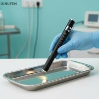 ราคา ONU ไฟฉายพยาบาลขนาดเล็ก USB ชาร์จทางการแพทย์ Handy ปากกา LED ไฟฉายโคมไฟสแตนเลสคลิป Poet ไฟฉาย LED FEI (56514873744)