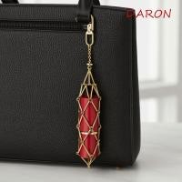ราคา DARON Metal Net Lipstick Bag Portable Mini Mesh Bag Key Chain Lipsalve Organizer Hollow Universal Y2K Lipstick Cover Key Ring Bag Pedant (57910508769)