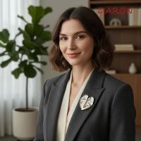 ราคา ดารอน ใบเข็มกลัด หรูหรามันวาวปกขา สไตล์ย้อนยุคเงินและทองเนื้อประณีตโลหะวินเทจเข็มกลัดที่จัดเลี้ยงสวมใส่ (57811935753)