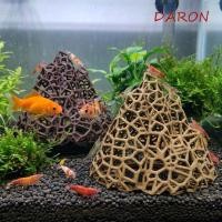 ราคา DARON กุ้งปลา Hideout Shelter 3D พิมพ์ดูธรรมชาติ Aquarium Cave Shelter ถังอุปกรณ์เสริมตารางพลาสติก Multi level Hollow Out กุ้ง Hiding Place น้ําสัตว์เลี้ยง (56814748551)