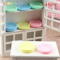 ราคา ดารอน 5ชิ้นพลาสติกมินิจานอาหาร ของจิ๋วบนโต๊ะอาหารจําลองจานรับประทานอาหาร ตุ๊กตาบ้านเฟอร์นิเจอร์พลาสติกทนทานรุ่นจิ๋วที่มีสีสันจานอาหารค่ําสาวของเล่น (53859955282)