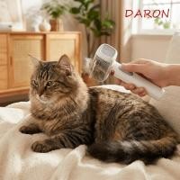 ราคา DARON Pet Dematting Comb 2 in 1 One click Hair Removal Pet Deshedding Comb Floating Hair Comb with Protective Cover Safety Lock Buckle Cat Grooming Brush Long Hair Pets (52310321867)