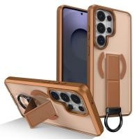 ราคา SAMSUNG หรูหราแม่เหล็กปรับวงเล็บสายรัดข้อมือแหวนหัวเข็มขัดสําหรับSamsung Galaxy S26 Ultra Plus S25 Ultra S24 S23 Ultra Plus Frosted Clear Hardชาร์จไร้สาย (45004133454)