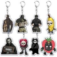ราคา น่ารักเกมทหาร Ghost Chibis พวงกุญแจสําหรับอุปกรณ์เสริมสบู่ทหาร Simon Riley พวงกุญแจเครื่องประดับแฟน Gamer Gaming (43112439643)