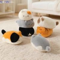 ราคา NLINNI รอบกลองแมวของเล่นตุ๊กตา การ์ตูนปุยนุ่มถุงถั่วขนาดเล็กตุ๊กตาตุ๊กตา น่ารักรอบน่ารักน่ารักลูกแมวผ้าดิบแมวตุ๊กตาข้อมือ Xmas (57013853720)