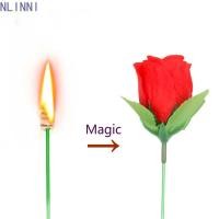 ราคา NLINNI Magic Trick Rose ของเล่นสนุก Prank เปลวไฟ Appearing ดอกไม้ Magic Tricks Mystical Fire สนุกปัจจุบัน Magic Fire Rose (54314826148)
