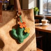 ราคา NLINNI จี้กระบองเพชรหนัง PU แขวนพวงกุญแจดอกไม้ Pu แฟชั่นน่ารัก Handmade Creative กระเป๋า Charm อุปกรณ์เสริมกระเป๋าเดินทาง (53911350231)