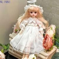 ราคา NLINNI 30 ซม ตุ๊กตา Bjd พร้อมเสื้อผ้า 1 6 SD ดึงดูดตาเจ้าหญิงแต่งตัวตุ๊กตา BJD อะนิเมะสวยผมยาวเจ้าหญิงหรูหราแต่งหน้า Ball Joint ตุ๊กตาวันเกิด (52614791137)