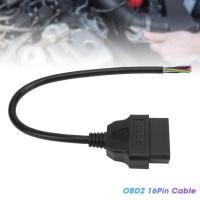 ราคา Calinodesign OBD2 ปลั๊กอะแดปเตอร์ 16Pin ชายสายเชื่อมต่อเครื่องมือวินิจฉัยสําหรับ ELM327 Extension 30 ซม (48063391118)