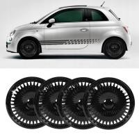 ราคา Akozon Sporty Cool 14in ล้อ Hubcap 4PCS Rim Protector Universal ยานยนต์ฝาครอบ ABS Hub สําหรับ Enhanced (54763401778)