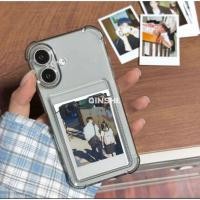 ราคา BK พร้อมส่งจากไทย เคสใส มุมกันกระแทก งานนิ่ม ใส่บัตร ใส่รูปได้ เคส ไอโฟน i17Pro Max 16 Plus i15 i15pro 15plus i15promax (11476823463)