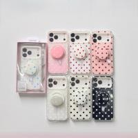 ราคา Popphone เคสPolka Dot สำหรับรุ่นIP17promax IP17 MagSafe griptok สไตล์เกาหลีมินิมอล งานหนาอย่างดี (50612816016)