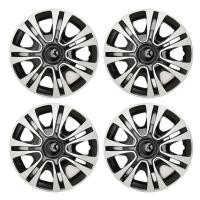 ราคา 商城 4PCS 14in ฝาครอบดุมล้อสไตล์สปอร์ตฝาครอบ Hubcap เปลี่ยนสําหรับ Toyota Corolla (55151797710)