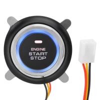 ราคา 商城 12V Engine Start Stop Push ปุ่ม Universal Keyless Entry สวิตช์สตาร์ทจุดระเบิดสําหรับรถยนต์ (51251792971)