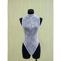 ราคา บอดี้สูทคอตั้งแขนกุดลูกไม้ฝรั่งเศษ (51013244082)