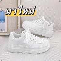ราคา Marian รุ่นใหม่มาแรง รองเท้าแฟชั่น รองเท้าผ้าใบผู้หญิง เสริมส้น 5ซม A0262 (5943133669)