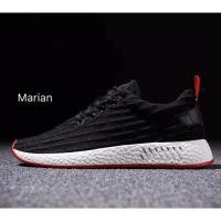 ราคา Marian รองเท้า รองเท้าผ้าใบสีดำสำหรับผู้ชาย มี2สี ดำ ขาว No A060 (740982360)