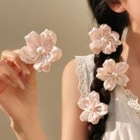 ราคา กิ๊บคลิปผ้าโพกศีรษะลายดอกไม้สีชมพู (52056794019)