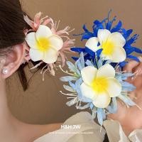 ราคา กิ๊บติดผมลายดอกไม้ สำหรับเครื่องประดับผมผู้หญิง (56306737285)