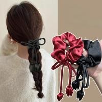 ราคา 2025 ยางรัดผม Scrunchy ลําแสงทิวลิปผูกผมเครื่องประดับผมผูกยางรัดหญิง (26220375298)