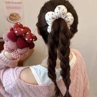 ราคา ดอกไม้ผูกผมหญิงโบว์ผมหางม้าผูกเครื่องประดับผม (25443702808)