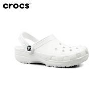 ราคา ของแท้ 100 CROCS Classic Clog รองเท้าแตะลําลองสําหรับผู้ใหญ่ Unisex Bone White 10001 2Y2 100 (48814901086)