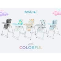 ราคา BEBEPLAY เก้าอี้ไฮแชร์ทานข้าวเด็ก เก้าอี้ทานข้าวเด็ก ไฮแชร์ รุ่น Colorful รับประกันศูนย์ไทย 18 เดือน (44064267619)