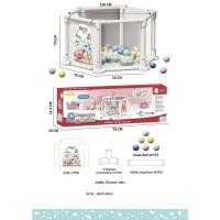 ราคา เพลยิม บ้านบอล คอกกันแบพกพา ใหม่ แถมฟรีบอล (40467942039)