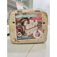 ราคา Palm Pond ผลิตในไทย พร้อมส่ง กระเป๋าคุณแม่ลูกอ่อน กระเป๋าใส่ขวดนม เก็บอุณหภูมิทั้งใบ 100 Cotton (24140621997)