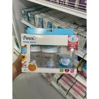 ราคา Pureen ขวดนม PP wide neck 4 ออนซ์ คอกว้าง แพ็ค 2 ขวด แถม จุกหลอก 1 ชิ้น มาพร้อมจุกนมแบบบป้องกันโคลิค (26987716532)