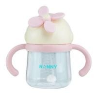 ราคา Nanny แก้วฝึกดูด Tritan Sippy Cup กระติกน้ำ แก้วหัดดื่มแบบหลอด มีตุ้มถ่วง กังหัน (42262664114)