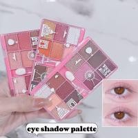 ราคา LD shop พาเลตต์อายแชโดว์ใหม่เนื้อแมตต์ กลิตเตอร์ ชิมเมอร์ สีชมพูธรรมชาติ ติดทนนาน 12 สี YC5266 (43328894770)