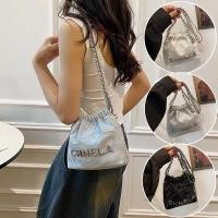 ราคา LD shopกระเป๋าแฟชั่นผู้หญิงสะพายข้าง กึ่งหนังกึ่งโซ่ มี4สี สไตล์สวยมาก EP8811 (27655905906)