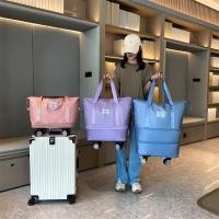 ราคา LD shop กระเป๋าลาก กระเป๋าเดินทาง ขยายได้ พร้อมล้อลาก กระเป๋าลาก ความจุขนาดใหญ่ พับได้ มีสีต่างๆให้เลือก (28331270238)